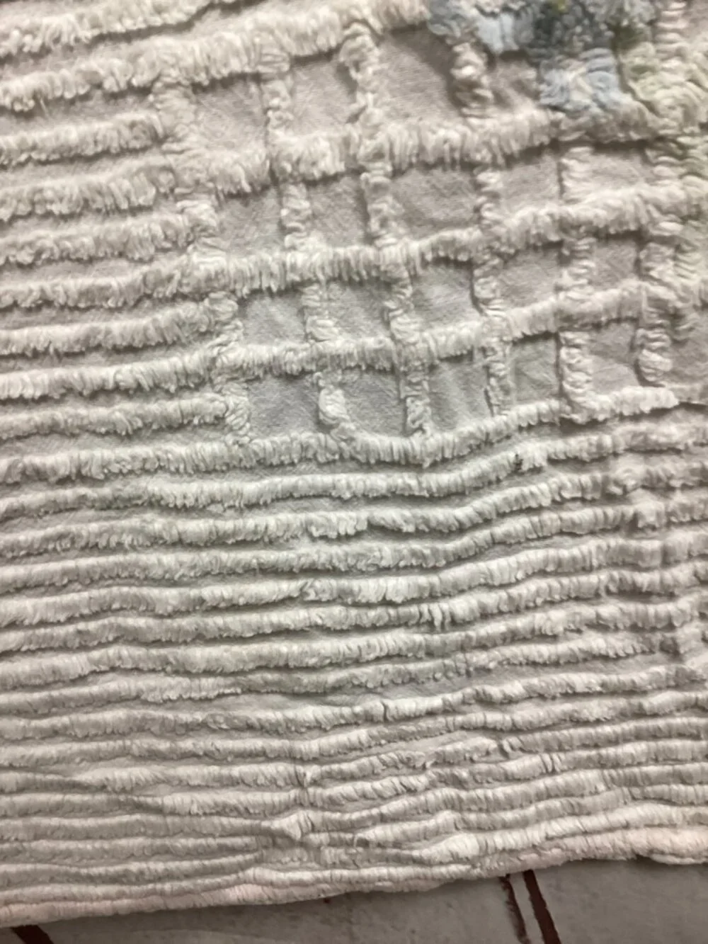 Vintage chenille baby